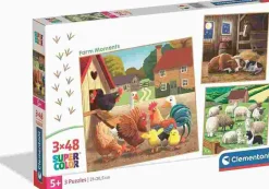 Puzzle 3x48 Momentos na Quinta