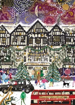 Puzzle 3x500 Natal em Londres