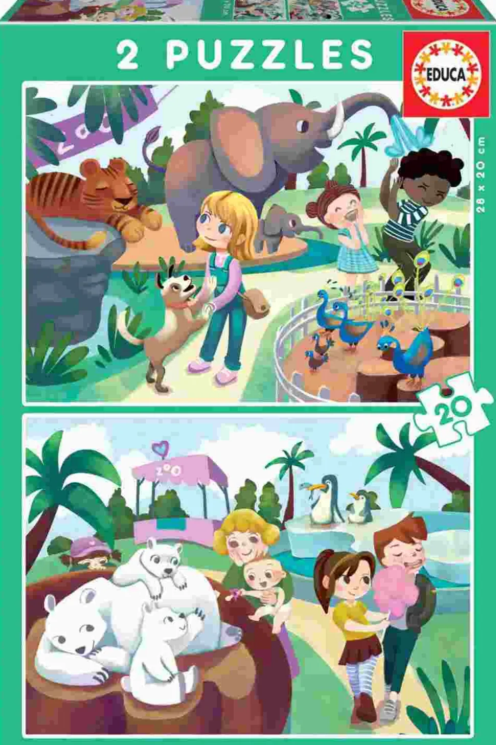 Puzzle 2x20 No Zoológico