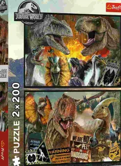 Puzzle 2x200 Palavra Jurássica