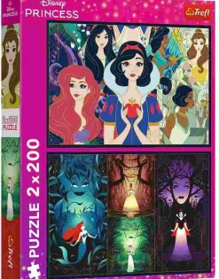 Puzzle 2x200 Princesas Encantadoras