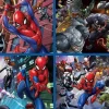Puzzle 4x Puzzle Spiderman