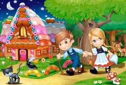 Puzzle 4x quebra-cabeça lindos contos de fadas