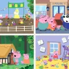 Puzzle 4x quebra-cabeça Peppa Pig