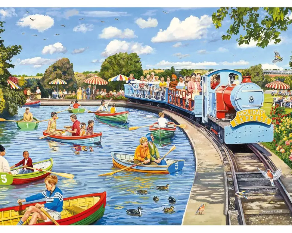 Puzzle 4x500 Queria Que Você Estivesse Aqui