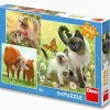 Puzzle 3x55 Rodinka zvierat