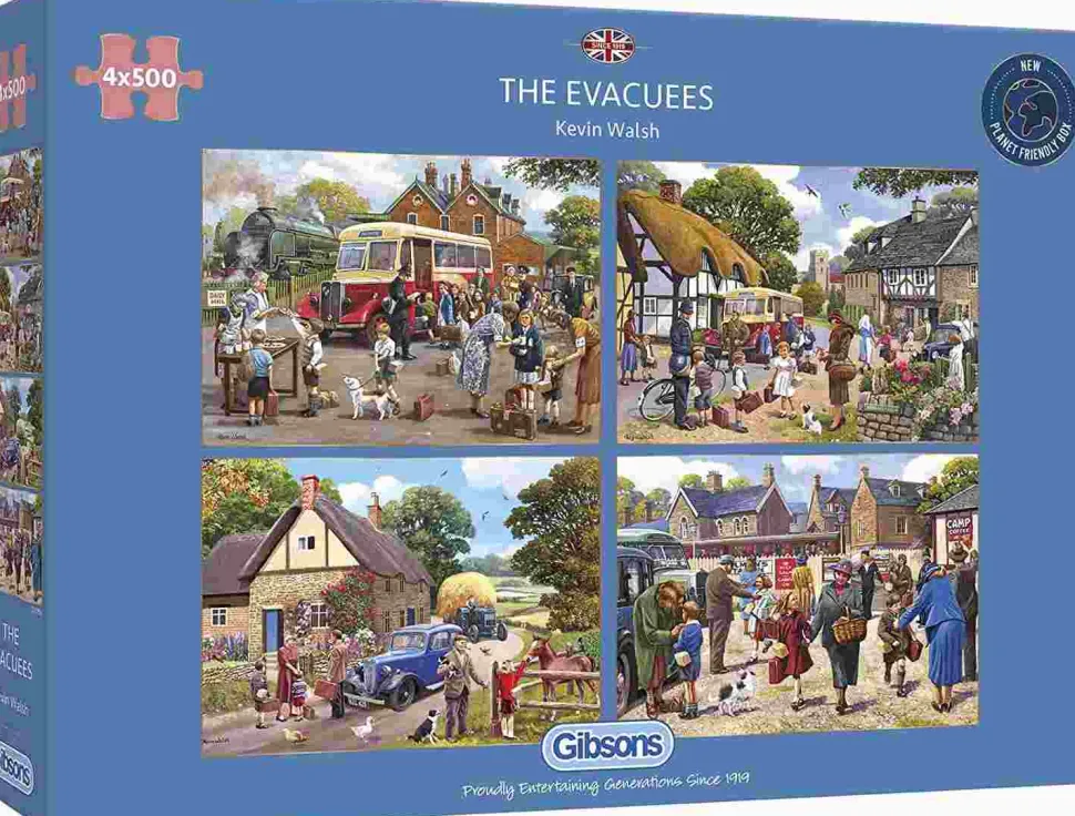 Puzzle 4x500 the Evacuees