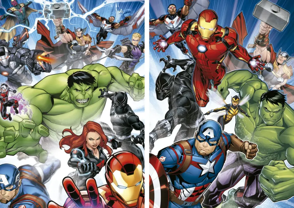 Puzzle 2x100 Vingadores
