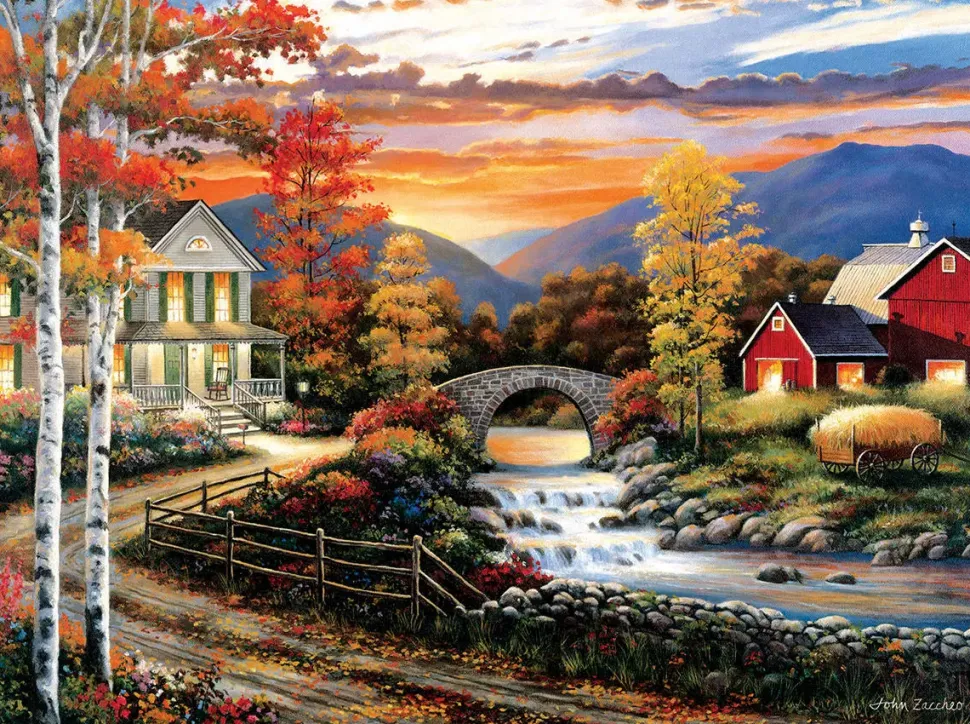 Puzzle Zaccheo - Babbling Creek Road