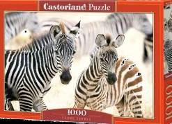 Puzzle Zebras jovens